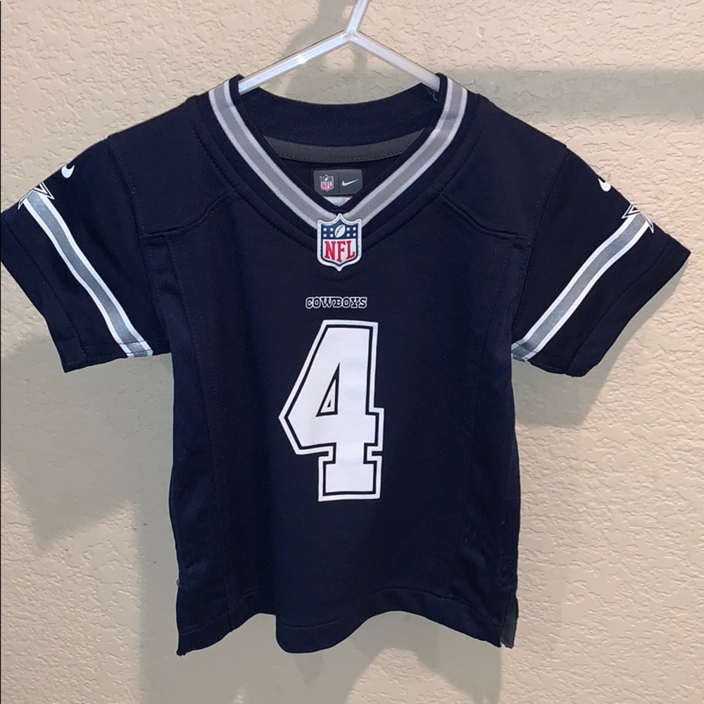 Nike Kids Dallas Cowboys #4 Navy Football Jersey